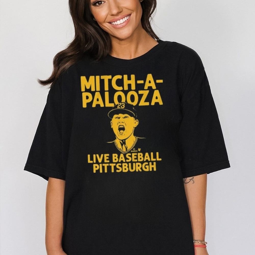 Mitch Keller T-Shirt Mitch A Palooza Pirates Baseball Fan Graphic Tee